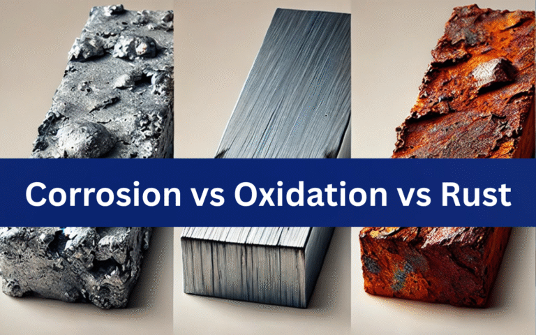 Corrosion vs Oxidation vs Rust - Detailed Comparison