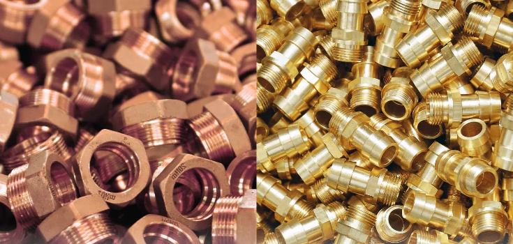 Differences Between Red Brass vs Yellow Brass