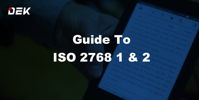 Guide to General Tolerance ISO 2768 1 ISO 2768 2 Standard PDF