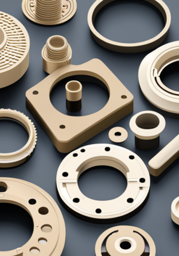 PEEK cncmachined part