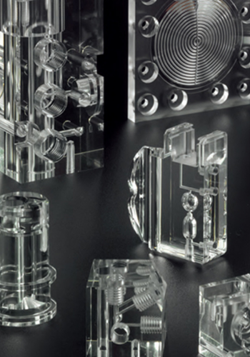 PMMA cncmachined part