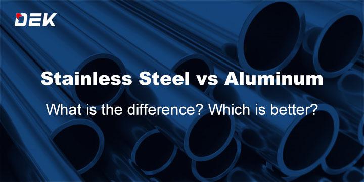 Oțel inoxidabil vs aluminiu