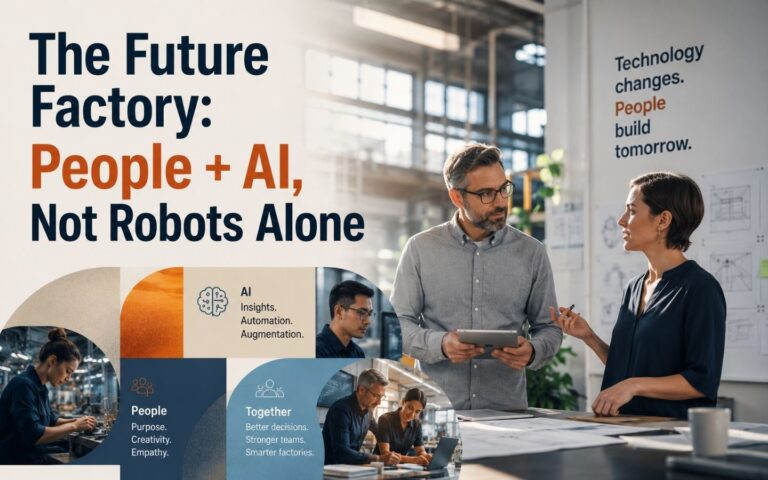The Future Factory People + AI, Not Robots Alone