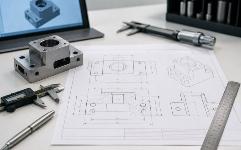 Why 2D Drawings are Important When Ordering Custom CNC Parts