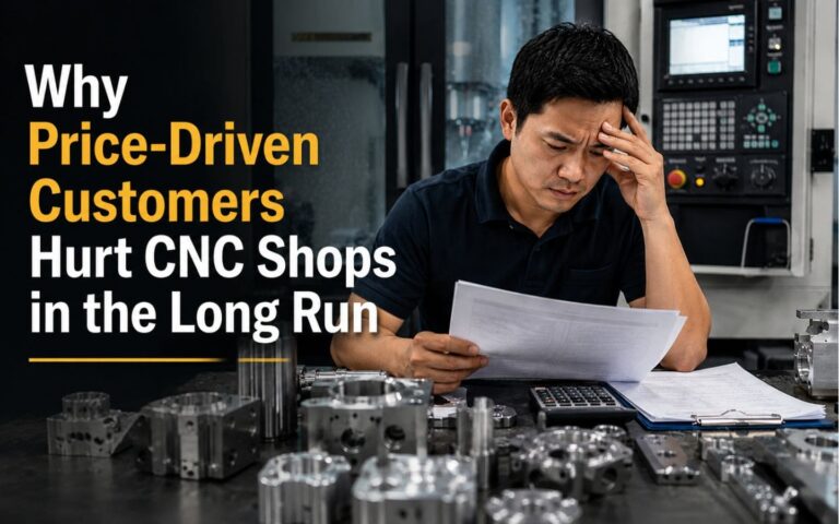 Why Price-Driven Customers Hurt CNC Shops in the Long Run